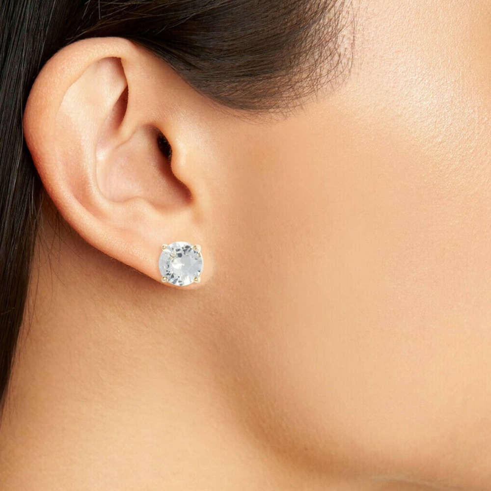 kate spade Mismatched Faceted Stud Earrings - Picture 3 of 6